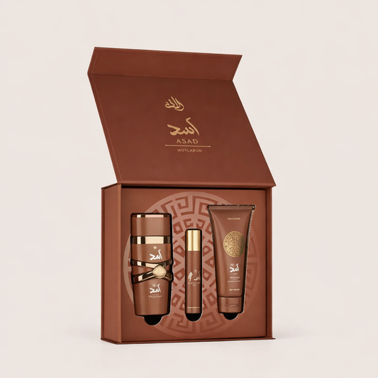 Lattafa 3P Giftset Asad Bourbon