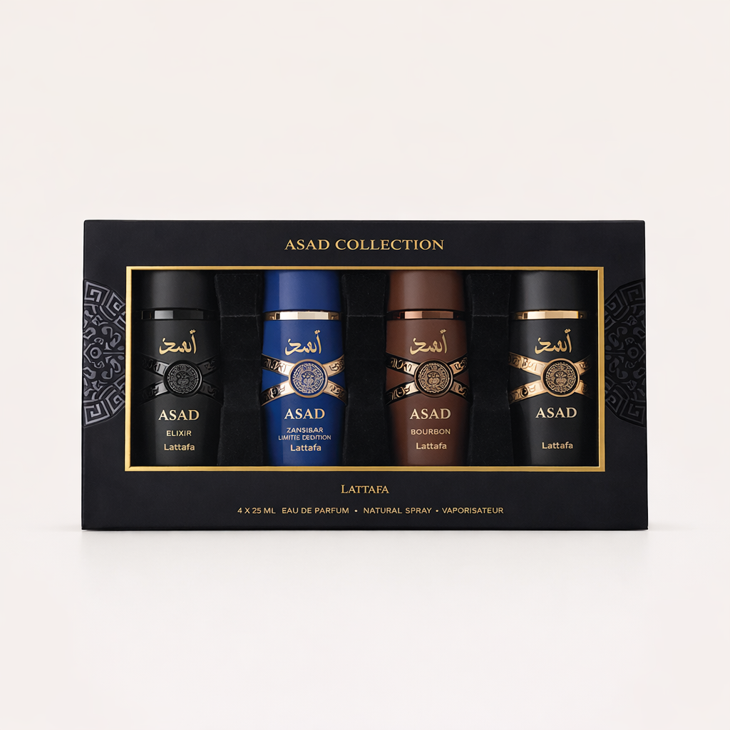 Lattafa Asad Collection 4P Set EDP 25ml Set