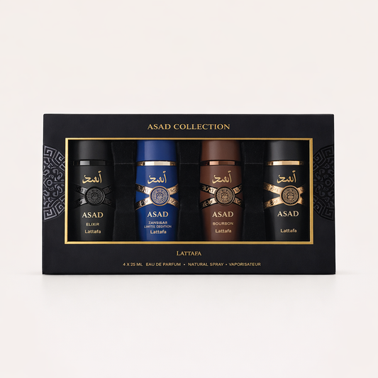 Lattafa Asad Collection 4P Set EDP 25ml Set