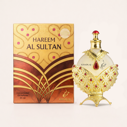 Khadlaj Hareem Sultan Gold Perfume Oil 35ml