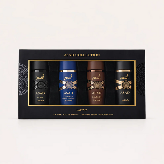 Lattafa Asad Collection 4P Set EDP 25ml Set