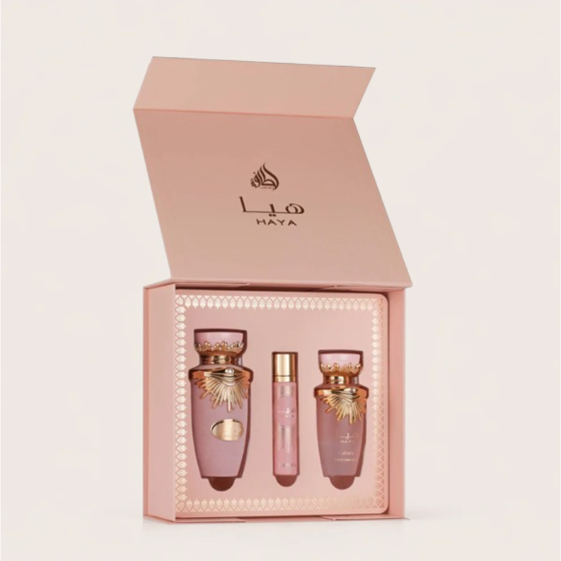 Lattafa 3P Giftset Haya