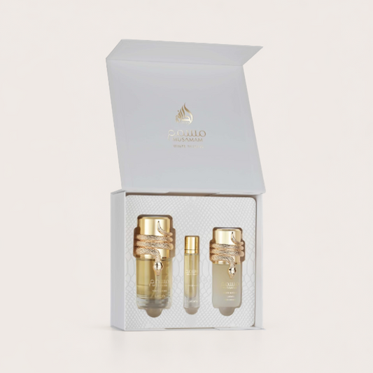 Lattafa 3P Giftset Musamam White Intense